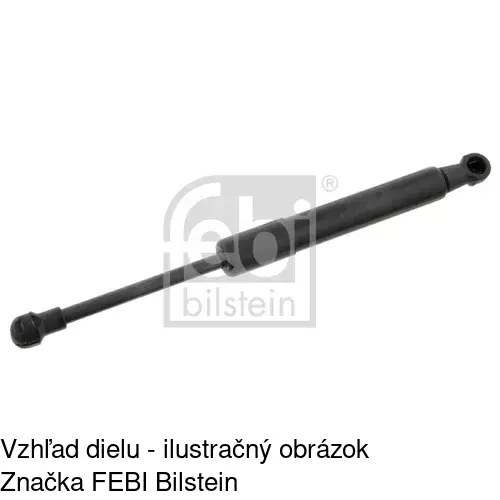 Plynová pružina 5071AB /POLCAR/ - obr. 1