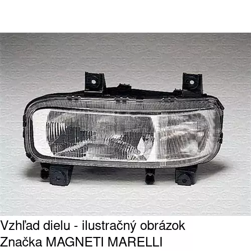 Hlavný reflektor POLCAR 5085093E