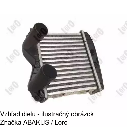 Chladiče vzduchu (Intercoolery) 5095J81X /POLCAR/ - obr. 2