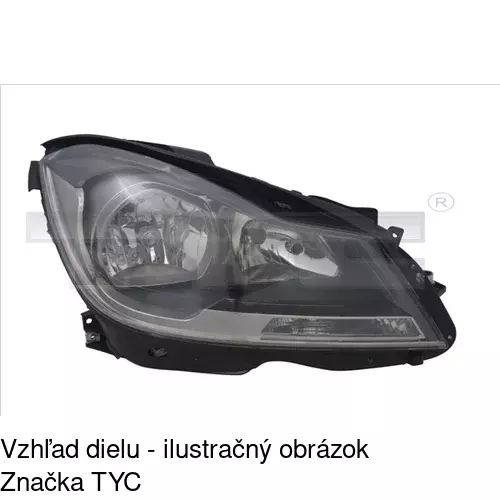 Hlavný reflektor POLCAR 50D1101E