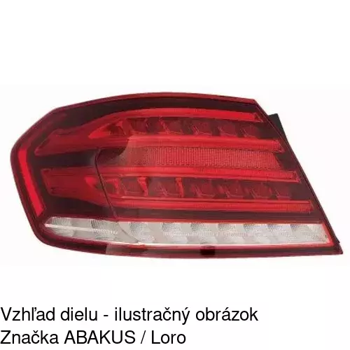 Zadné svetlo POLCAR 50E187-X