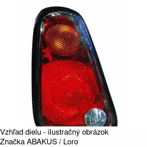 Zadné svetlo POLCAR 5101872V