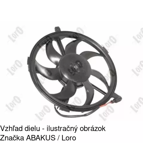 Ventilátory chladičov 510223W2 /POLCAR/ - obr. 5