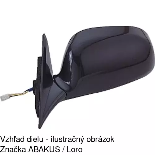 Vonkajšie zrkadlo 5231521M /POLCAR/ - obr. 1