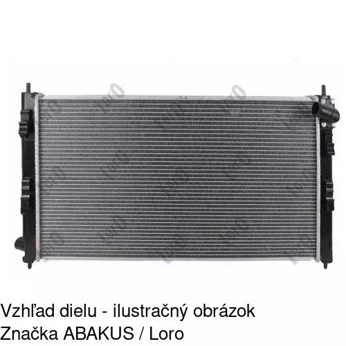 Chladiče vody 526608-1 /POLCAR/ - obr. 1