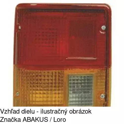 Zadné svetlo 527088 /POLCAR/ - obr. 1