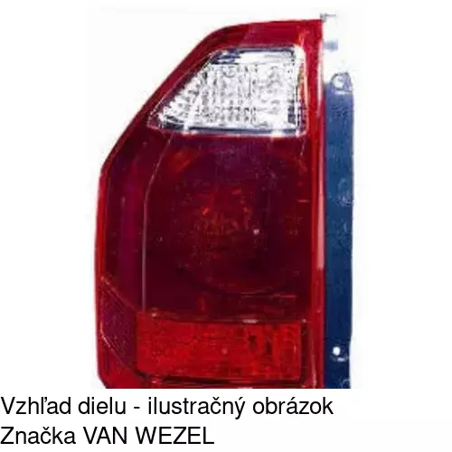 Zadné svetlo 527587-E /POLCAR/ - obr. 1