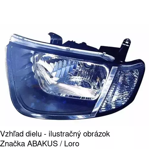 Hlavný reflektor POLCAR 5279091E