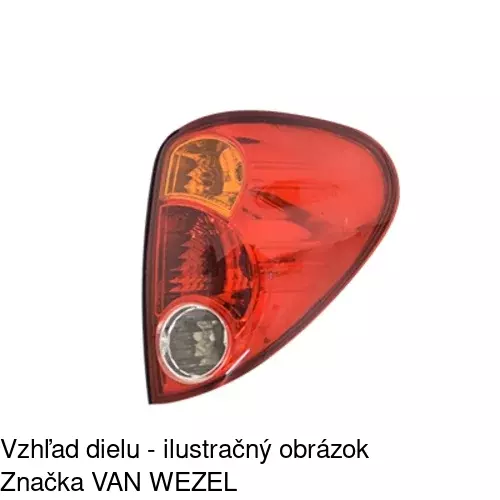 Zadné svetlo 527988-E /POLCAR/ - obr. 4
