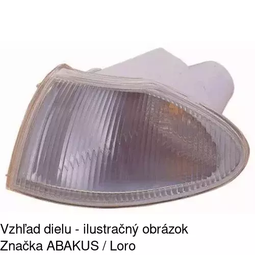 Predná smerovka 5507190E /POLCAR/ - obr. 2