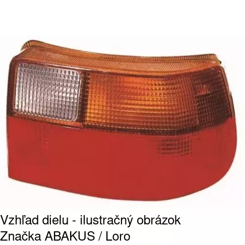 Zadné svetlo 5507888E /POLCAR/ - obr. 1