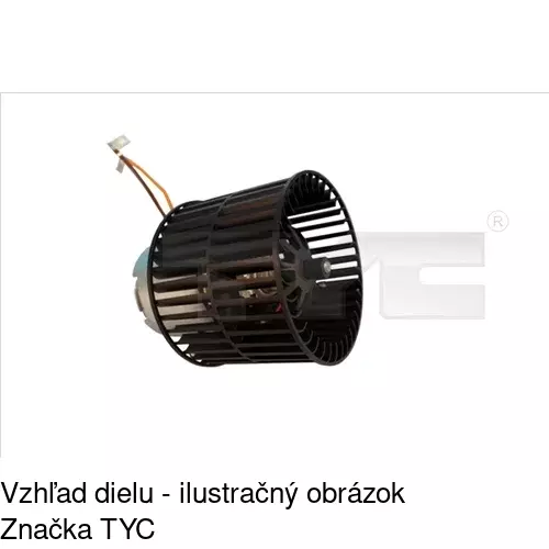 Ventilátory kúrenia POLCAR 5507NU-1