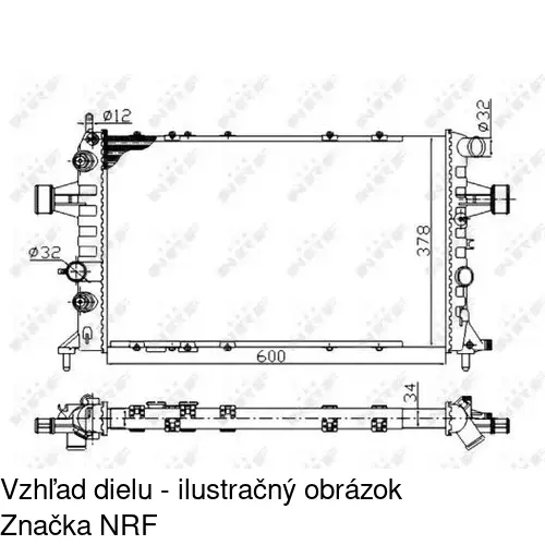Chladiče vody 550808B2 /POLCAR/ - obr. 2