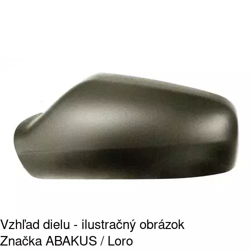 Vonkajšie zrkadlo POLCAR 5508511E