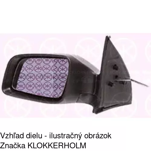 Vonkajšie zrkadlo 550852-M /POLCAR/ - obr. 2
