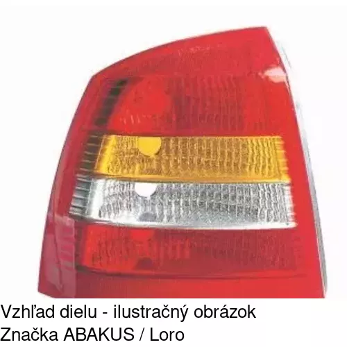 Zadné svetlo 550887-E /POLCAR/ - obr. 2