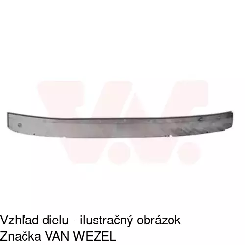 Výstuha nárazníka 550907-4 /POLCAR/ - obr. 1