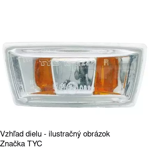 Bočná smerovka POLCAR 5509205E