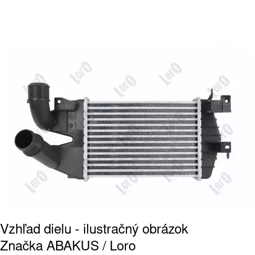 Chladiče vzduchu (Intercoolery) 5509J8-3 /POLCAR/ - obr. 3