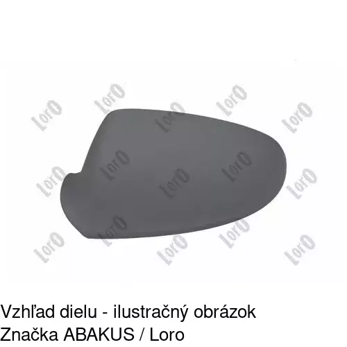 Rám vonkajšieho zrkadla 551154PE /POLCAR/ - obr. 4