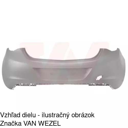 Zadný nárazník 551196 /POLCAR/ - obr. 3