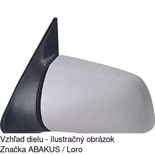 Vonkajšie zrkadlo 5514524M /POLCAR/ - obr. 3
