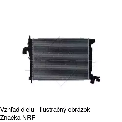 Chladiče vody 551608B7 /POLCAR/ - obr. 1