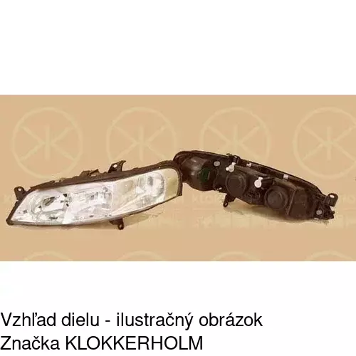 Hlavný reflektor 5517090E /POLCAR/ - obr. 2