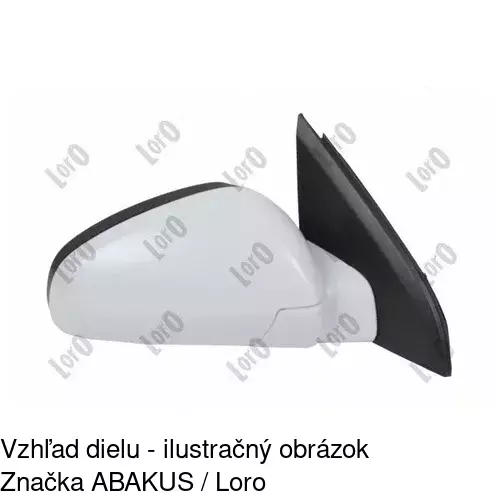 Vonkajšie zrkadlo 5518524M /POLCAR/ - obr. 2