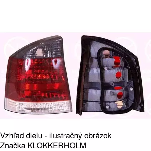 Zadné svetlo 5518881E /POLCAR/ - obr. 3