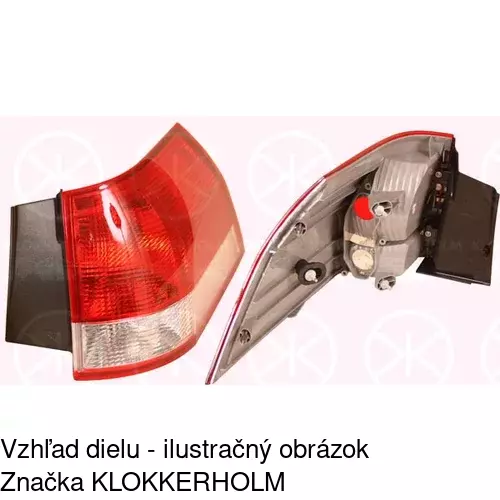 Zadné svetlo POLCAR 5518883X