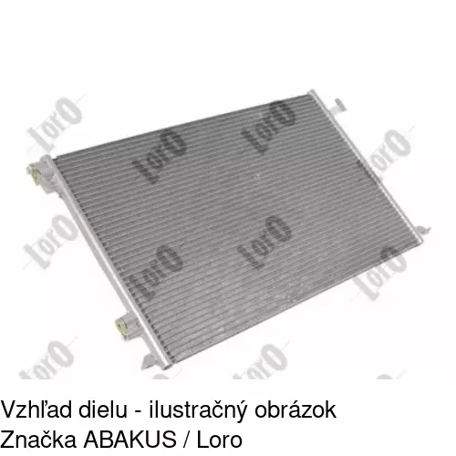 Chladiče klimatizácie 5518K84X /POLCAR/ - obr. 1