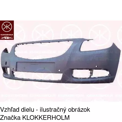 Predný nárazník POLCAR 552007-1