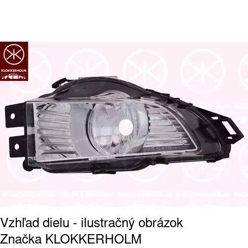 Hmlové svetlo - predné 552029-E /POLCAR/ - obr. 1