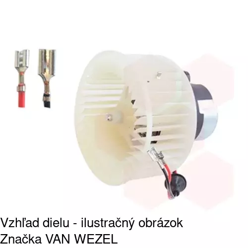 Ventilátory kúrenia 5527NU-1 /POLCAR/ - obr. 3