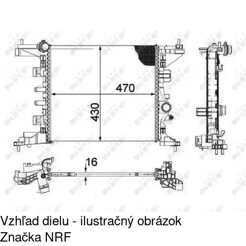 Chladiče vody 5546084X /POLCAR/ - obr. 1