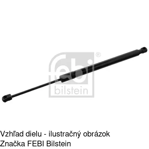 Plynová pružina 5546AB /POLCAR/ - obr. 1