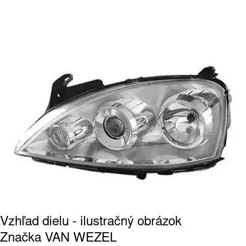Motorček reflektora 555610-8 /POLCAR/ - obr. 4