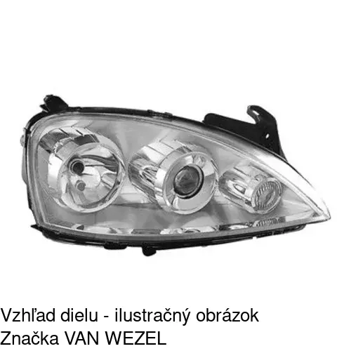 Motorček reflektora 555610-8 /POLCAR/ - obr. 5