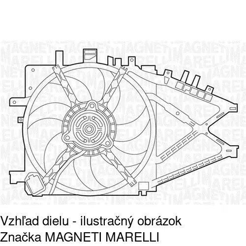 Ventilátory chladičov POLCAR 555623W9