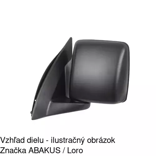Vonkajšie zrkadlo 5556516E /POLCAR/ - obr. 1