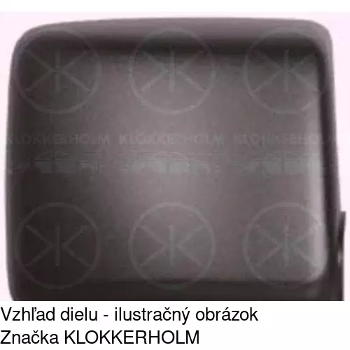 Rám vonkajšieho zrkadla 555657TM /POLCAR/ - obr. 2