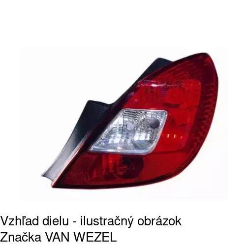 Zadné svetlo 5558881E /POLCAR/ - obr. 5