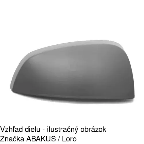Rám vonkajšieho zrkadla 555955PM /POLCAR/ - obr. 3