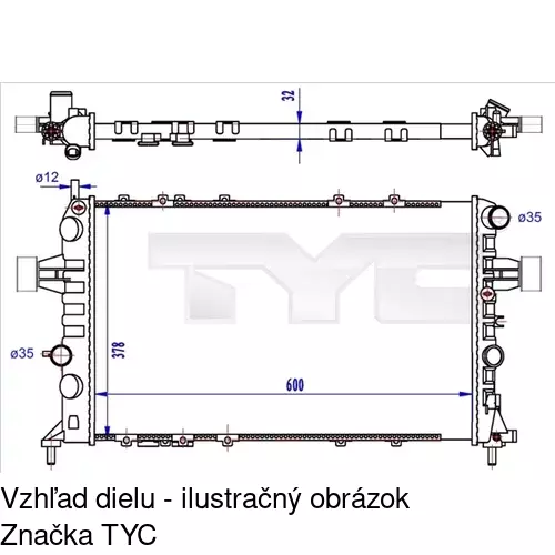 Chladiče vody 556008-2 /POLCAR/ - obr. 2
