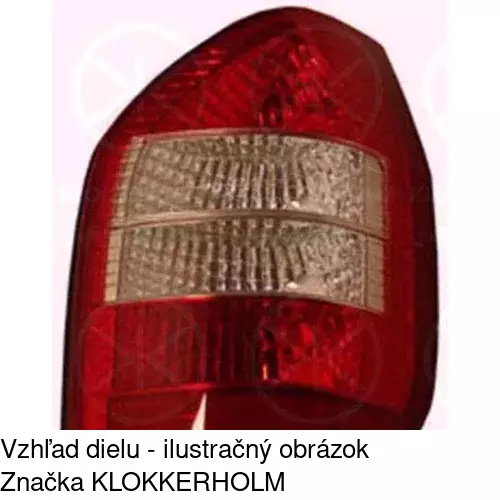 Zadné svetlo 5560882E /POLCAR/ - obr. 2