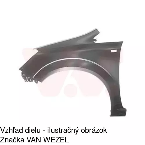 Predný blatník 556102 /POLCAR/ - obr. 1