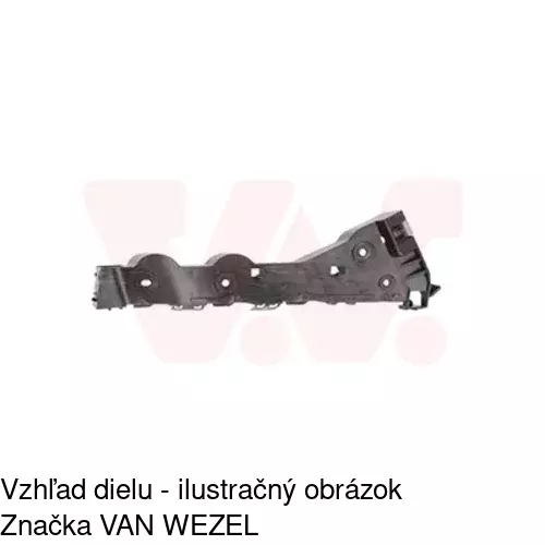 Držiak nárazníka 556107-8 /POLCAR/ - obr. 1