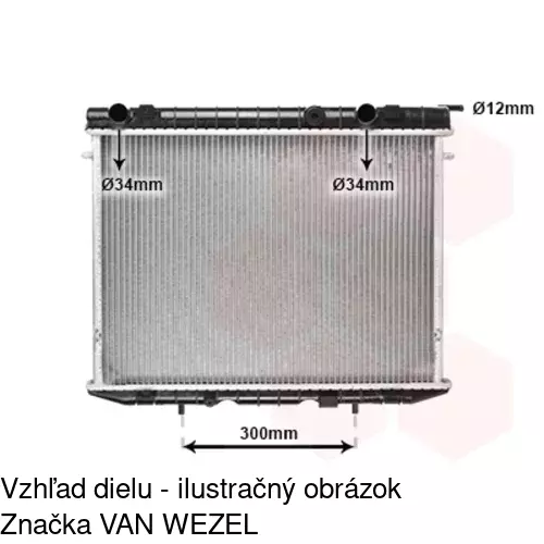 Chladiče vody 558008-5 /POLCAR/ - obr. 2