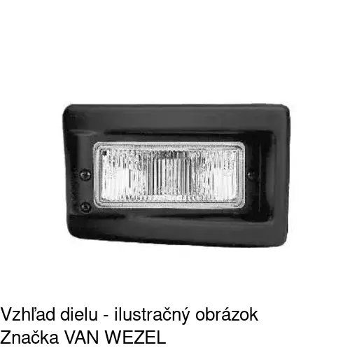 Hmlové svetlo - predné 570229-E /POLCAR/ - obr. 3